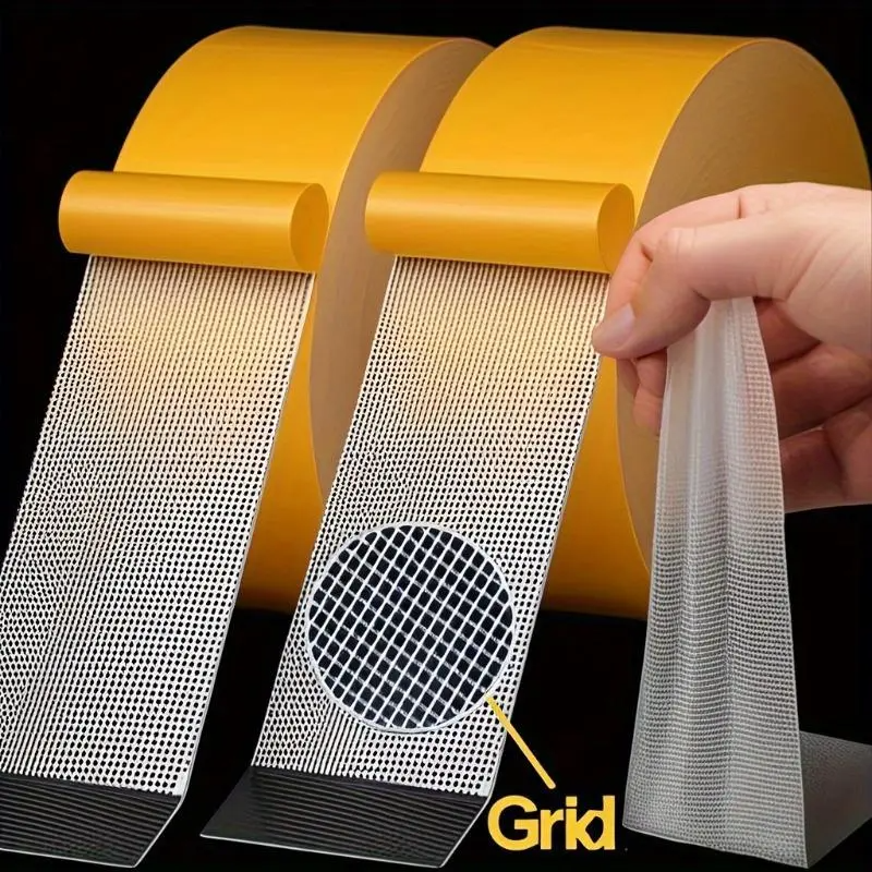 Heavy-Duty Double-Sided Duct Tape, Strong Adhesive