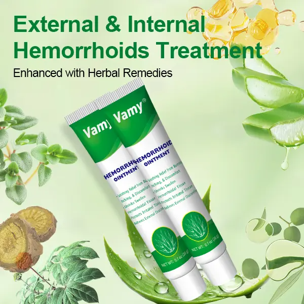 Organic Hemorrhoid Cream-Gel – Aloe Vera Soothing Relief for Pain, Itch & Swelling