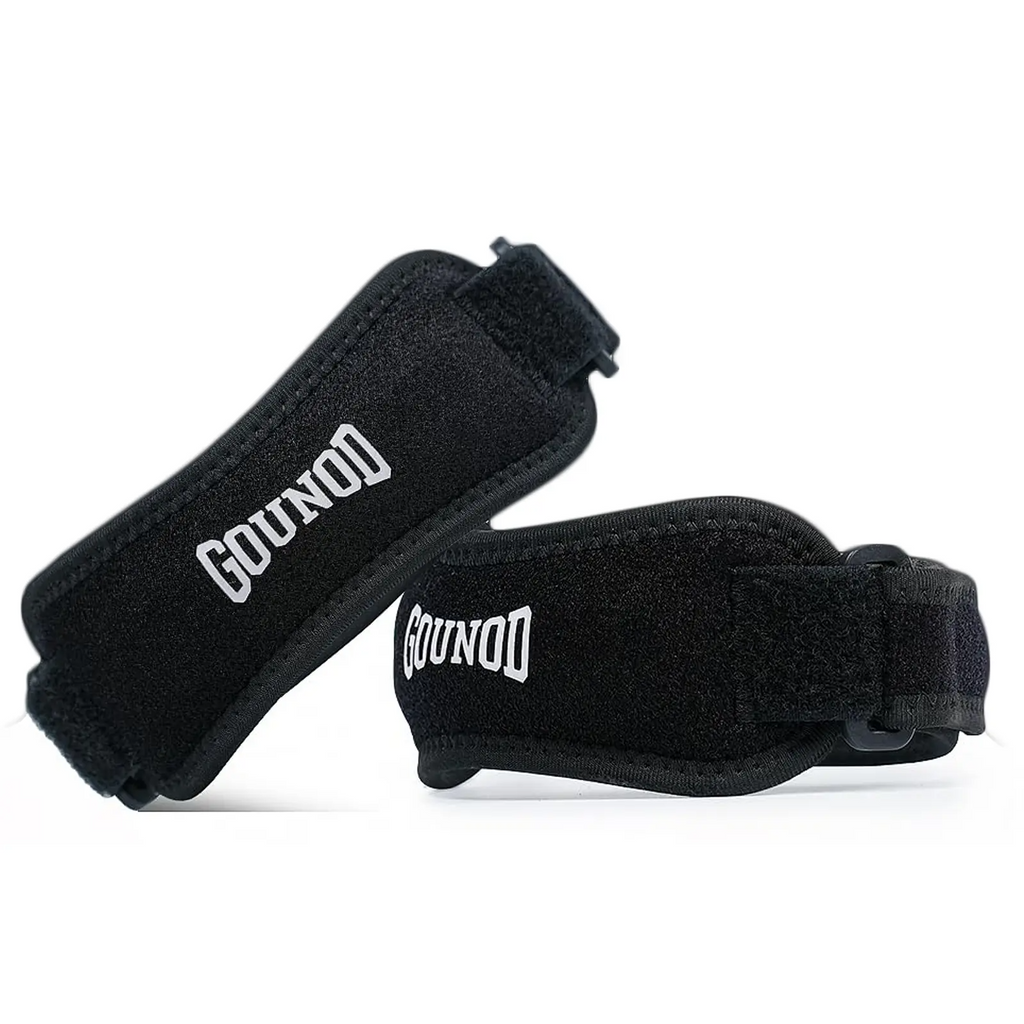Patella Knee Strap (2 or 4 Pack) – Silicone Patellar Tendon Support Brace | Anti-Slip & Adjustable