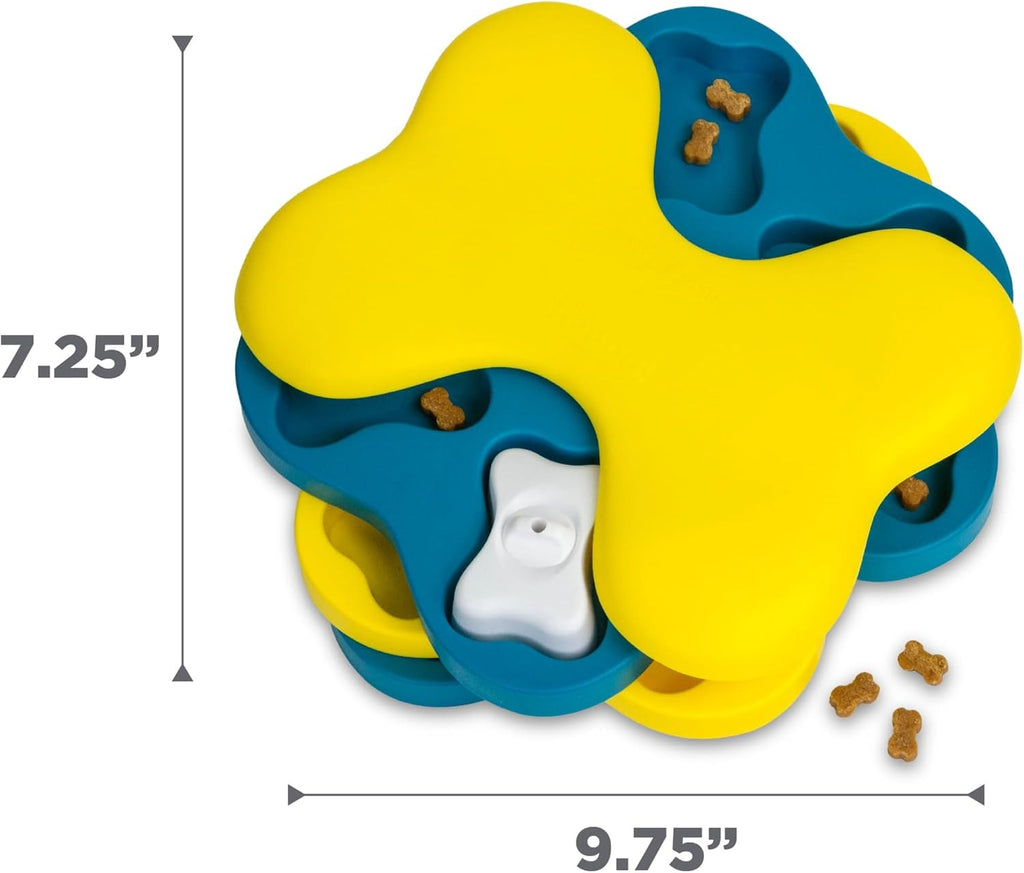 Dog Tornado Treat Puzzle Toy Blue Level 2 (Intermediate)