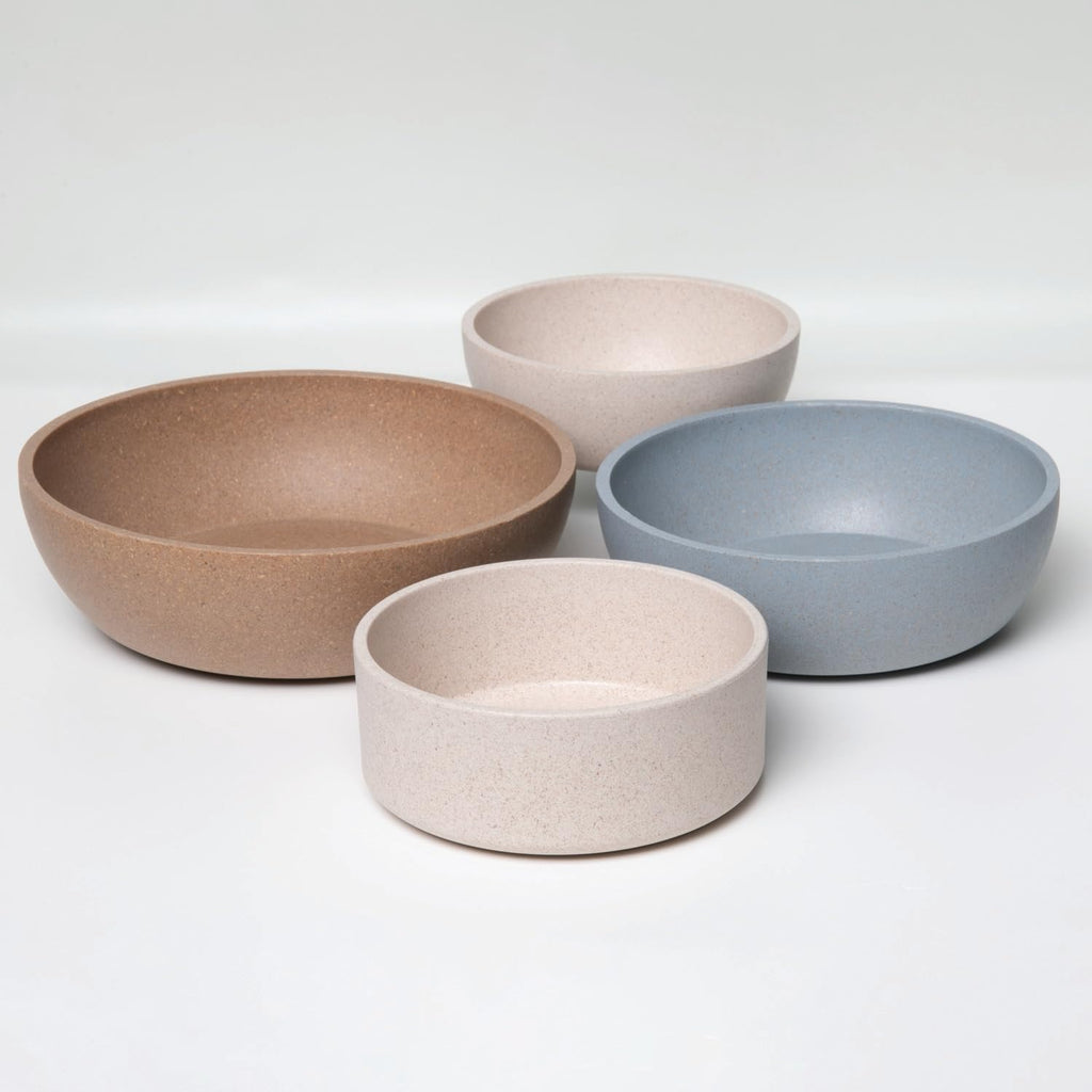 Eco-Friendly Pet Bowls & Dishes for Dog, Cats, Puppy Food and Water Dish -Sustainable and Dishwasher Safe