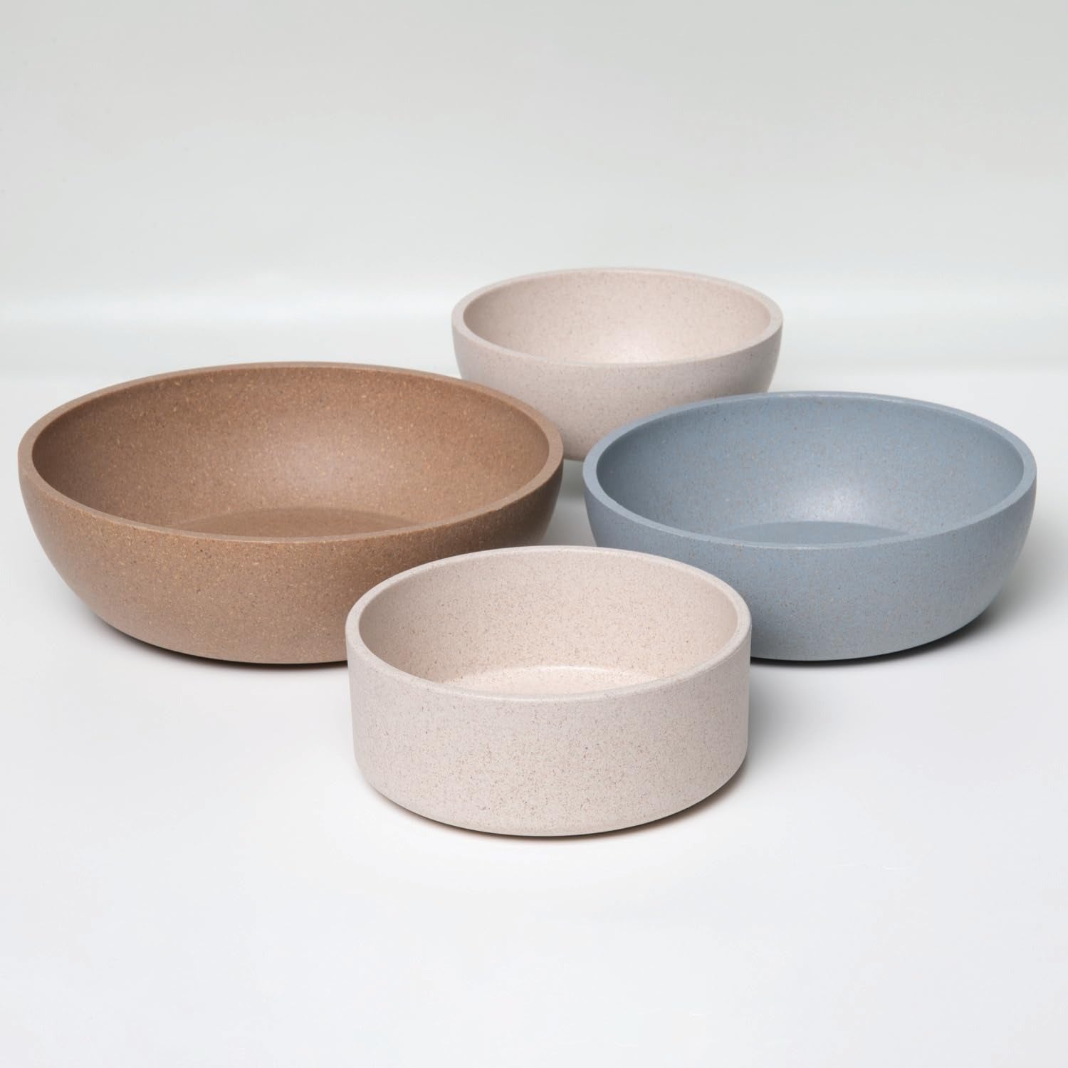 Eco-Friendly Pet Bowls & Dishes for Dog, Cats, Puppy Food and Water Dish -Sustainable and Dishwasher Safe