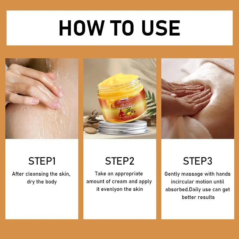 Propolis Ginger Joint Cream 150g – Natural Daily Joint Care