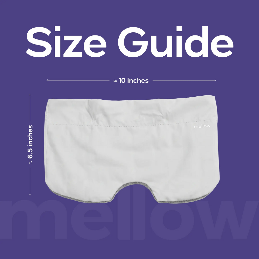Weighted Eye Mask | Strapless 360° Sleep Mask with Deep Pressure Stimulation for Better Sleep