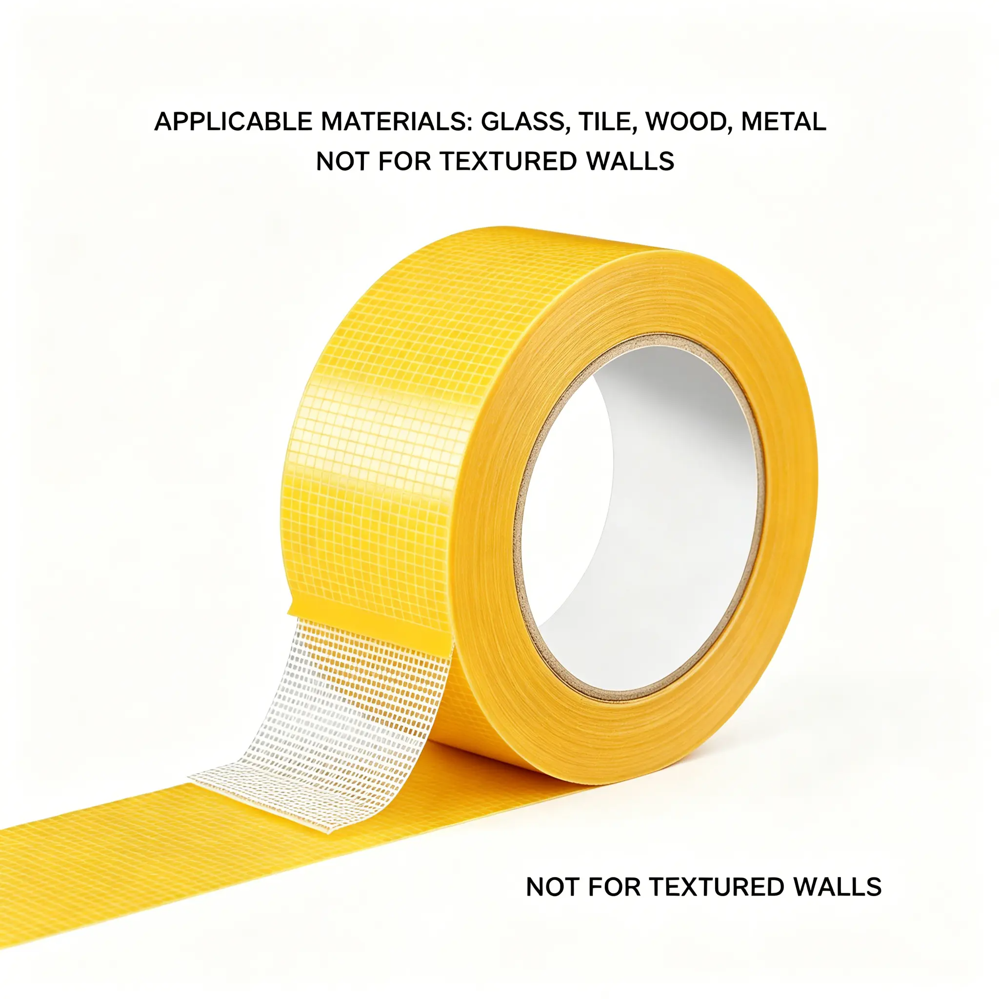 Heavy-Duty Double-Sided Duct Tape, Strong Adhesive