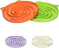 Slow Feeder Cat Bowl, Easy to Clean Silicone Bowl
