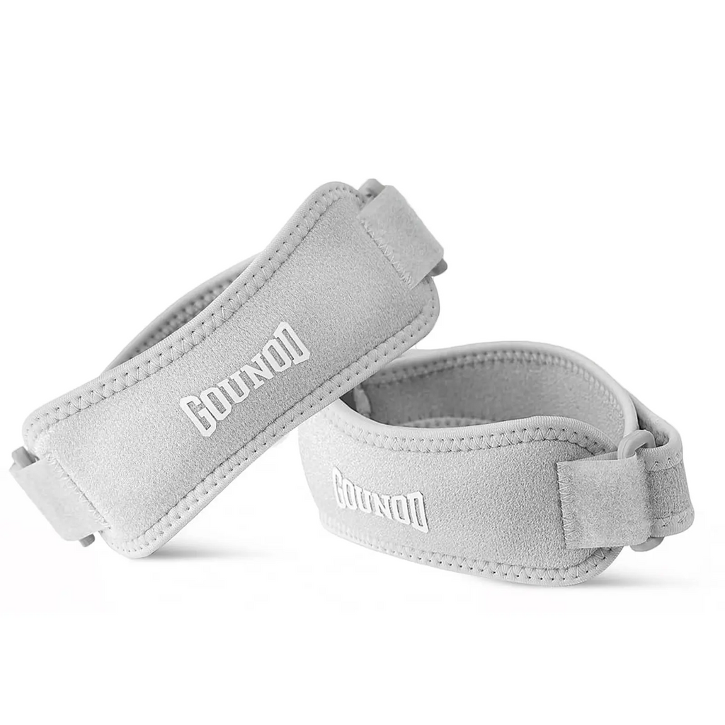Patella Knee Strap (2 or 4 Pack) – Silicone Patellar Tendon Support Brace | Anti-Slip & Adjustable