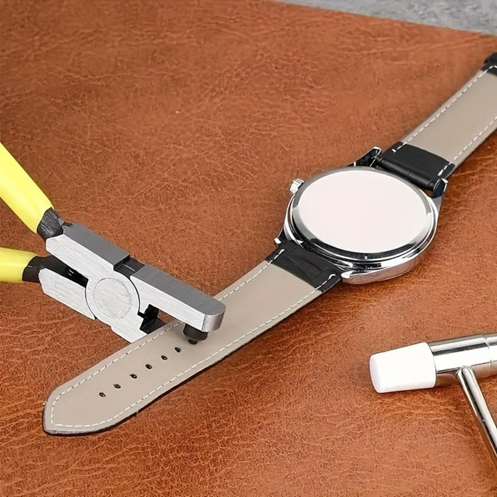 Hole Punching Pliers, Professional Leather Punch Tool for Watch Straps