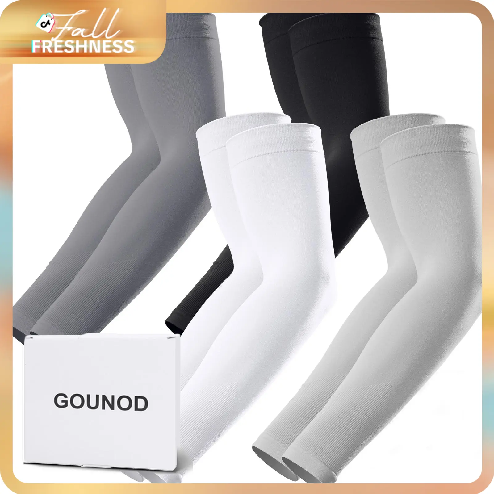 UPF 50+ Sun Protection Arm Sleeves