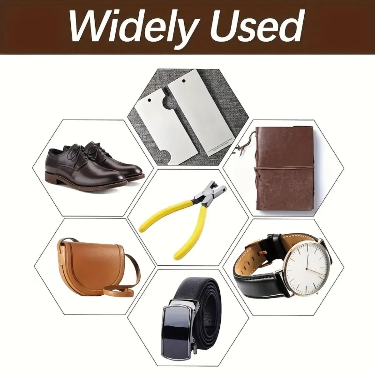 Hole Punching Pliers, Professional Leather Punch Tool for Watch Straps