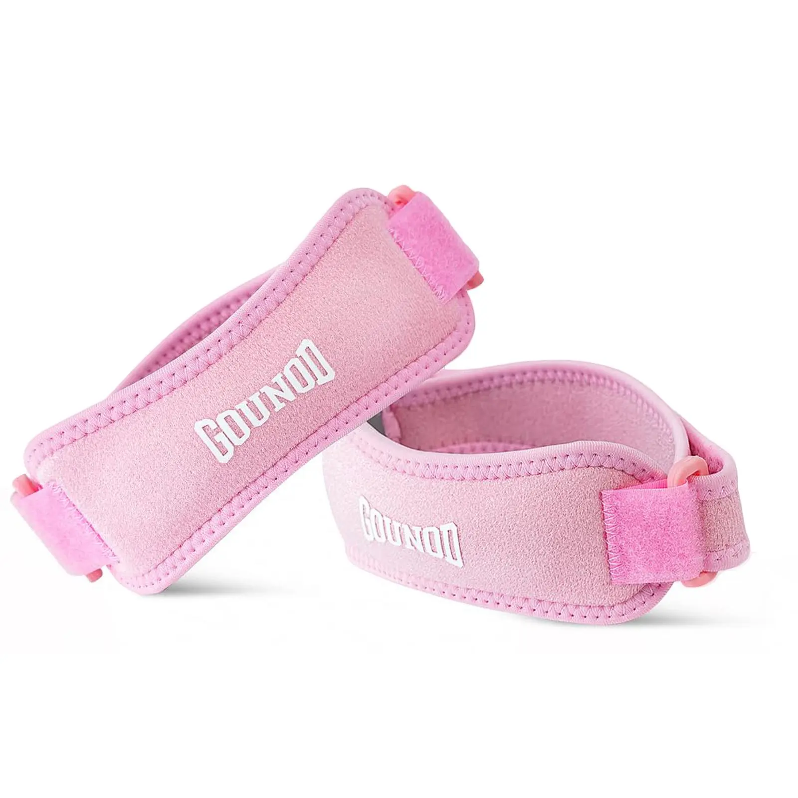 Patella Knee Strap (2 or 4 Pack) – Silicone Patellar Tendon Support Brace | Anti-Slip & Adjustable