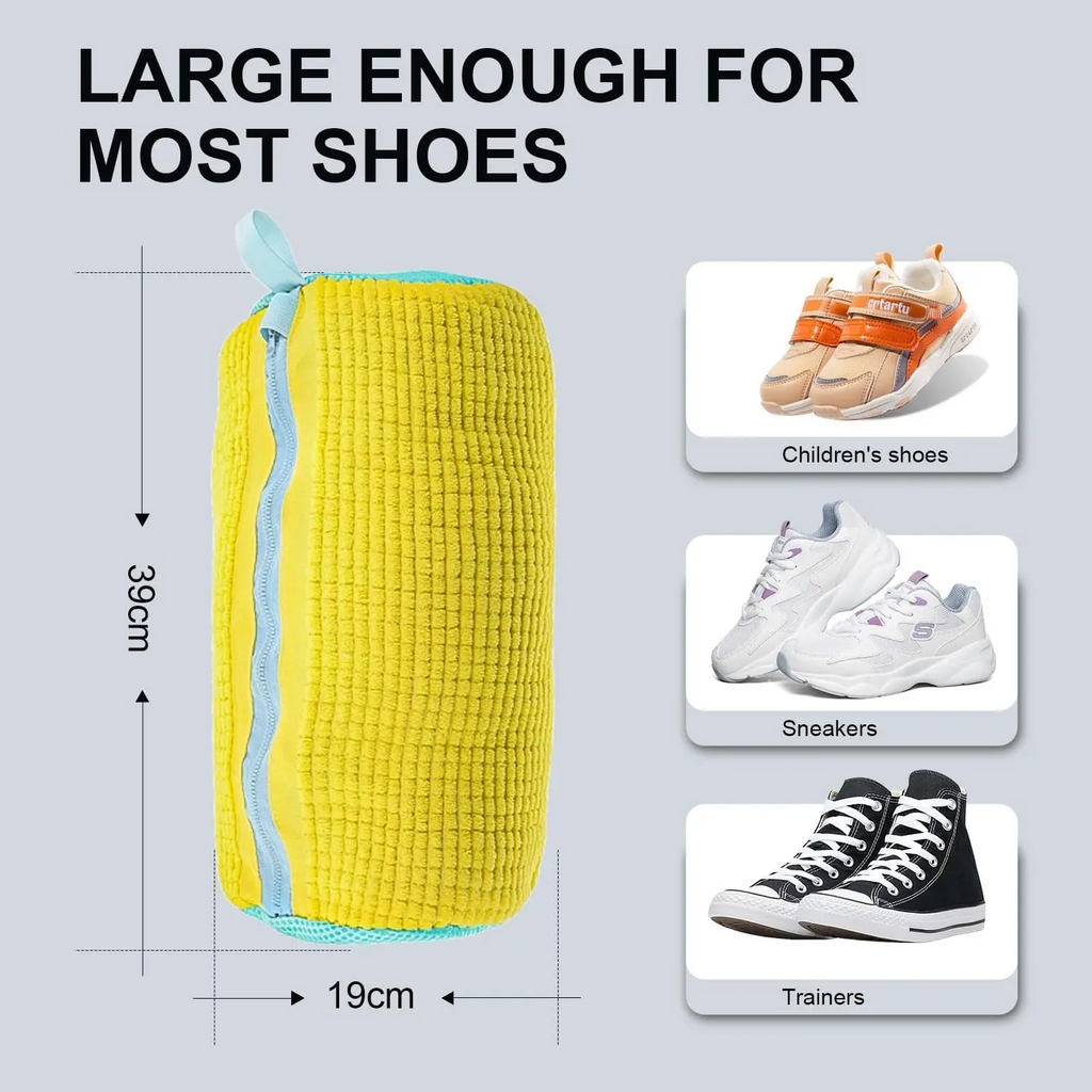 Mesh Shoe Washing Bag – Machine-Safe Laundry Protector Bag