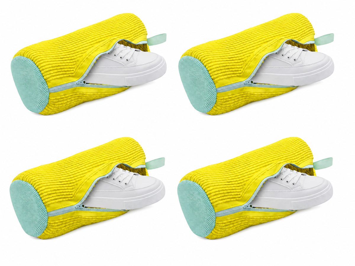 Mesh Shoe Washing Bag – Machine-Safe Laundry Protector Bag