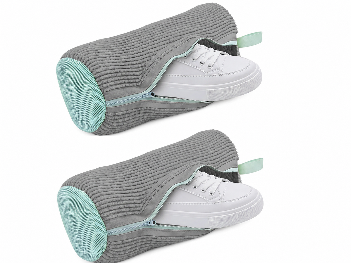 Mesh Shoe Washing Bag – Machine-Safe Laundry Protector Bag