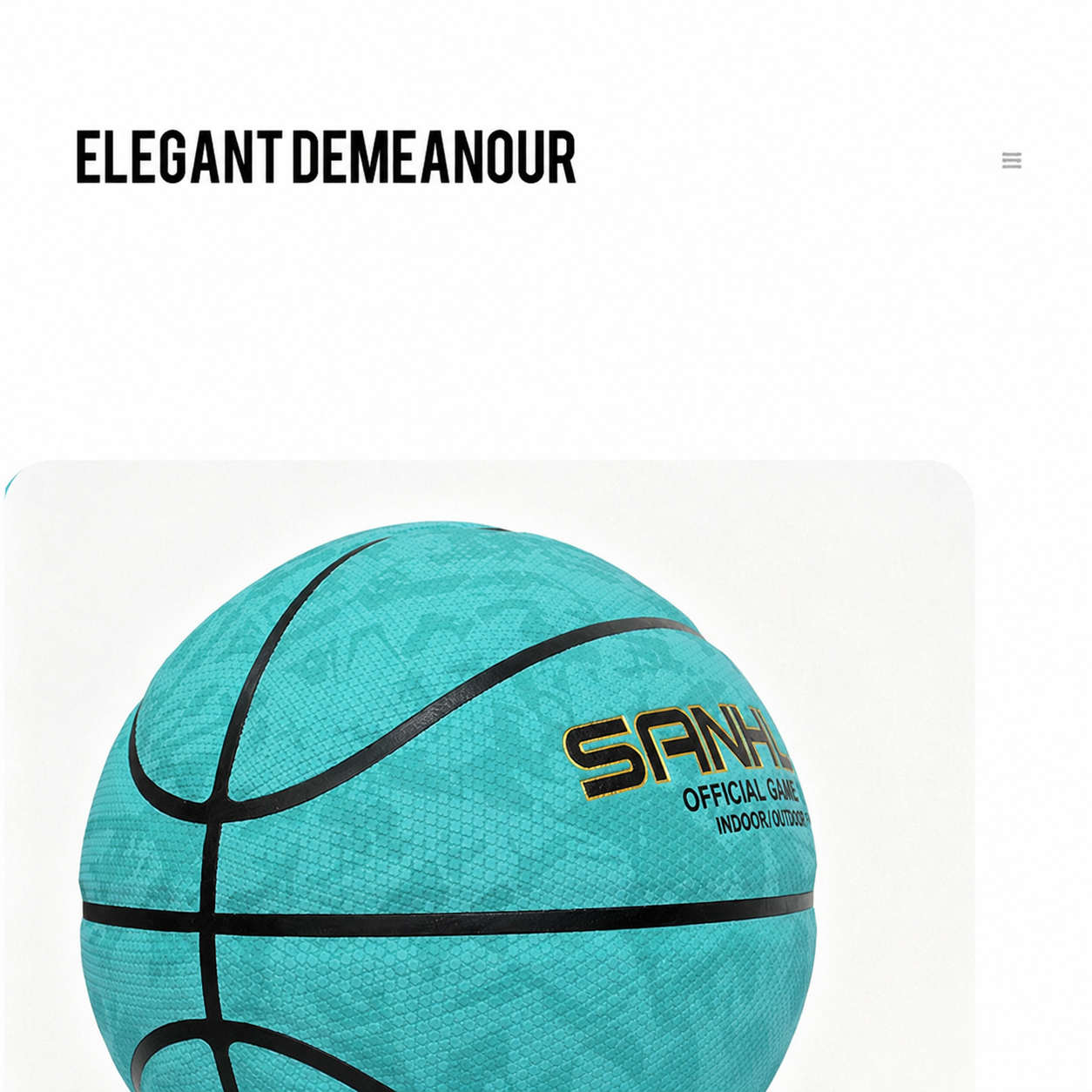 Sanhuan Basketball – Non-Slip, Wear-Resistant | Sizes 5, 6 & 7 | Indoor & Outdoor